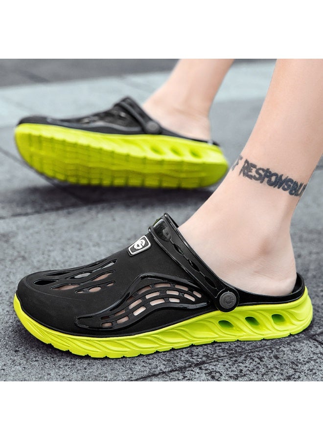 NIBEMINENT Fashionable Outer Wear Versatile Casual Men's Sandals Summer Thick Bottom Anti-Slip Slip-On  Sandals  - Image 2
