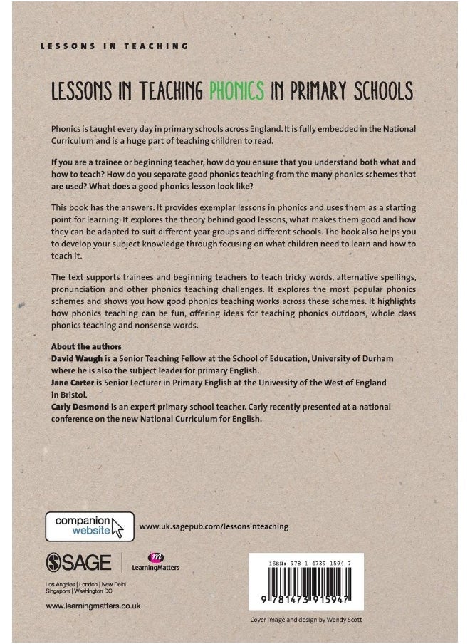 Lessons in Teaching Phonics in Primary Schools  - Image 2
