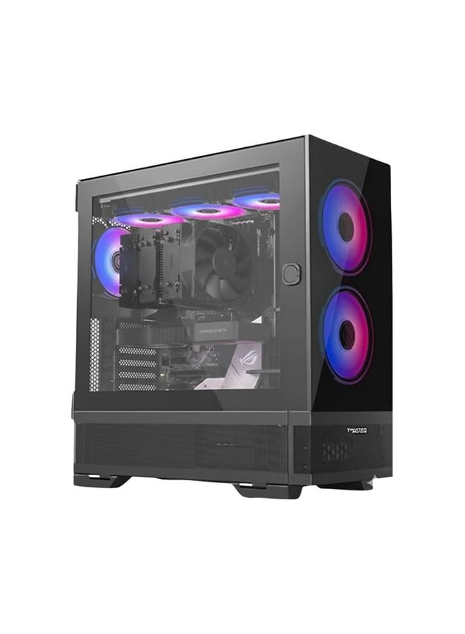 تويستيد مايندز حاسوب الألعاب المكتبي مينيماليست X5 بمعالج كور i5-12400F/ذاكرة RAM 16GB DDR4/قرص SSD سعة 1TB/بطاقة رسومات Nvidia GeForce RTX 3050 سعة 6GB - Image 1