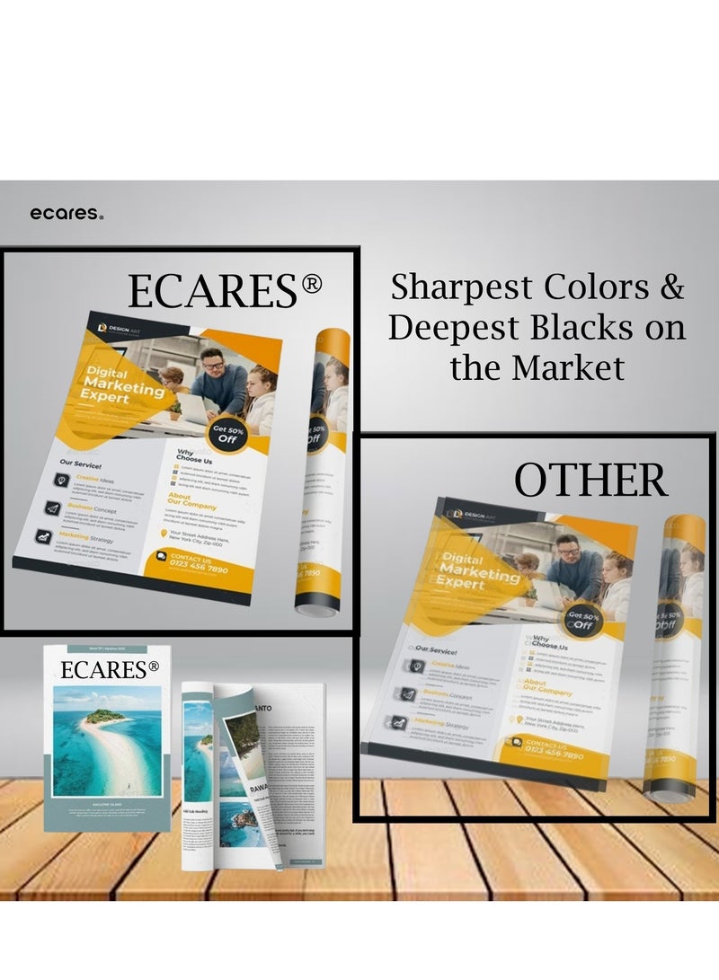 ECARES® 116A Compatible Toner Cartridge  W2063A use for HP Color Laser MFP178nw 179fnw 150a 150w 150nw Printers (Yellow) - Image 2