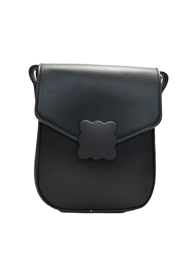 Black Women Shoulder Crossbody Pu Leather Handle, Waterproof Crossbody Bag, Women'S Handbags Crossbody, Small Handbag For Women - Image 1