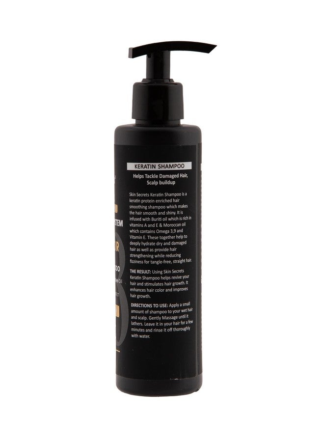 Skin Secrets Protector Ultra Nourishing Post Keratin Shampoo with with Moroccan, Buriti & Black Seed Oil (Step 3)| Paraben & Sulphate free (250ml) - Image 4