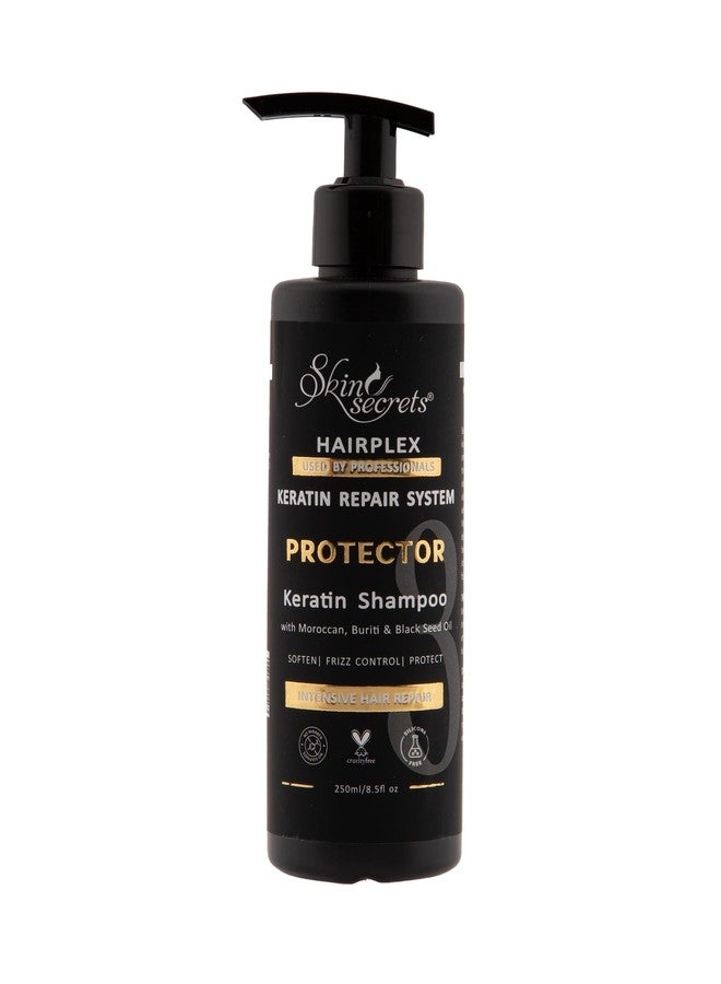 Skin Secrets Protector Ultra Nourishing Post Keratin Shampoo with with Moroccan, Buriti & Black Seed Oil (Step 3)| Paraben & Sulphate free (250ml) - Image 3