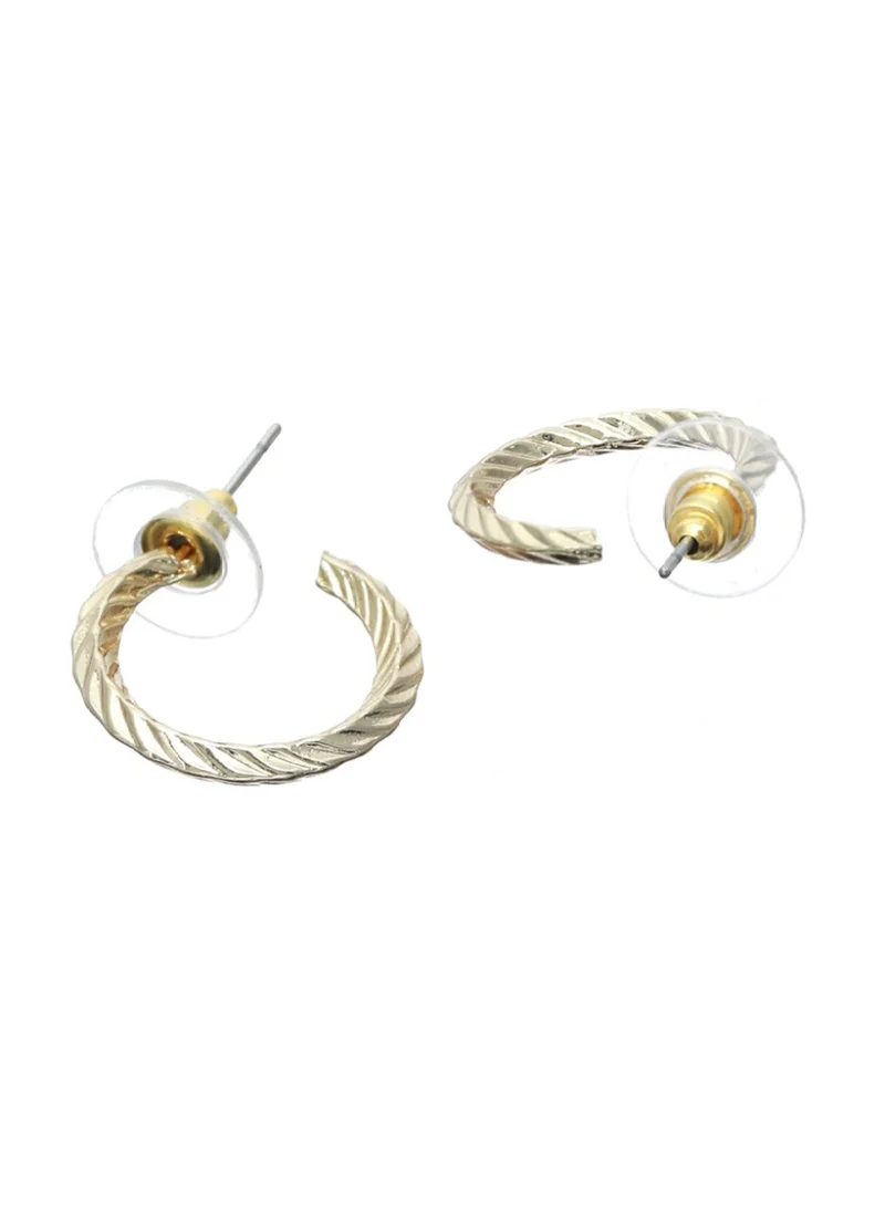 Priyaasi Contemporary Mini Half Hoop Earrings