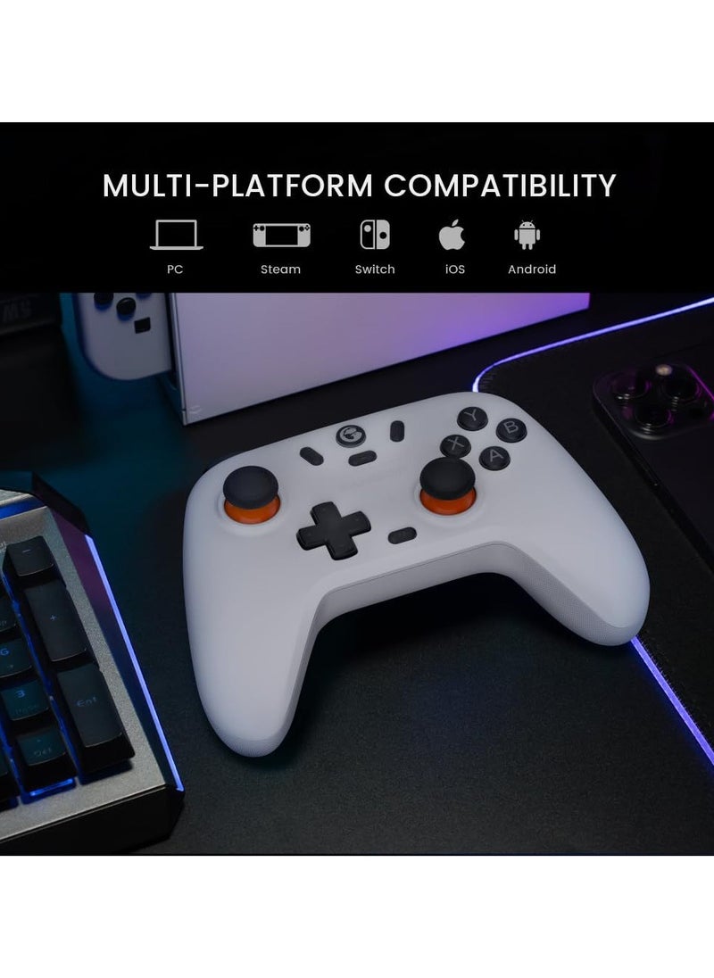General - Wireless Gamepad GameSir Nova Lite Fantastic Color Bluetooth Multiplatform Game Controller for PC, Steam, Switch, iOS, Android Blue - Image 1