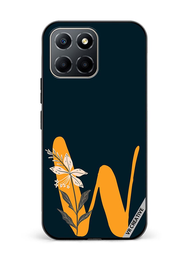 VR CREATIVE Protective Case Cover For Honor X6 Alphabet W Design Multicolour - Image 1