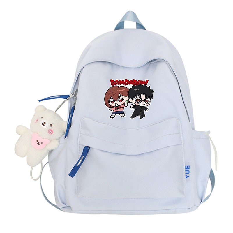 Dang Da Dang Bag Supernatural Ayase Peach Dan Da Dan Peripheral Animation Backpack Bold Party Backpack Tide - Image 1