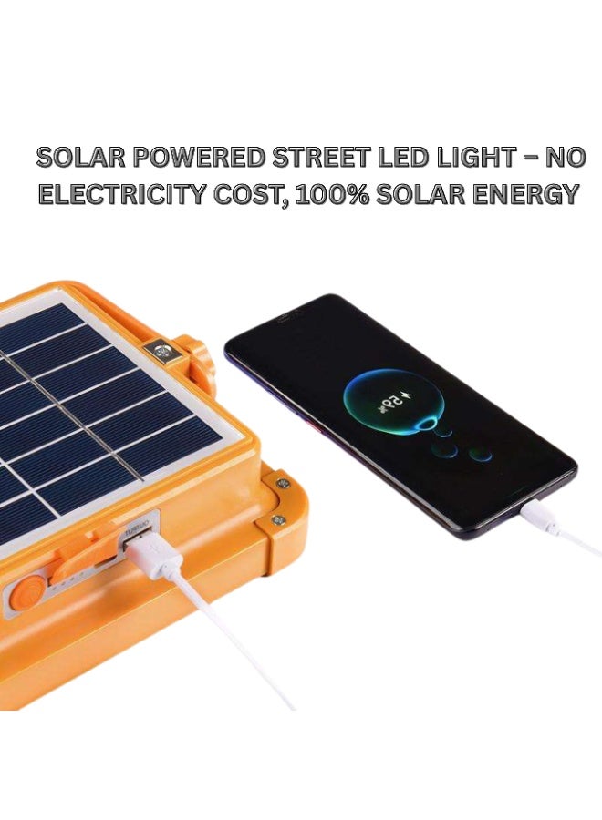 ARABIQO LED Solar Flood Light 6500K Cool White, 120° Wide Beam Angle, Outdoor Solar Security Light for Garden, Villa, Parking, Street & Yard, Waterproof Solar Light - Image 3