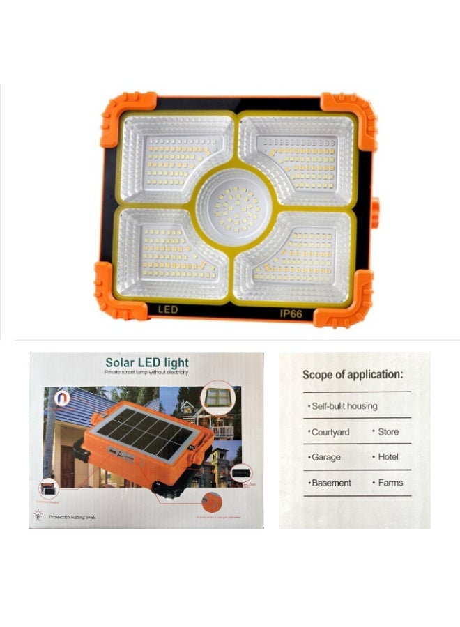 ARABIQO LED Solar Flood Light 6500K Cool White, 120° Wide Beam Angle, Outdoor Solar Security Light for Garden, Villa, Parking, Street & Yard, Waterproof Solar Light - Image 5