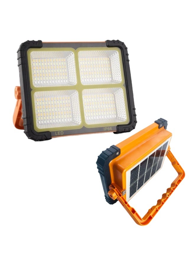 ARABIQO LED Solar Flood Light 6500K Cool White, 120° Wide Beam Angle, Outdoor Solar Security Light for Garden, Villa, Parking, Street & Yard, Waterproof Solar Light - Image 1