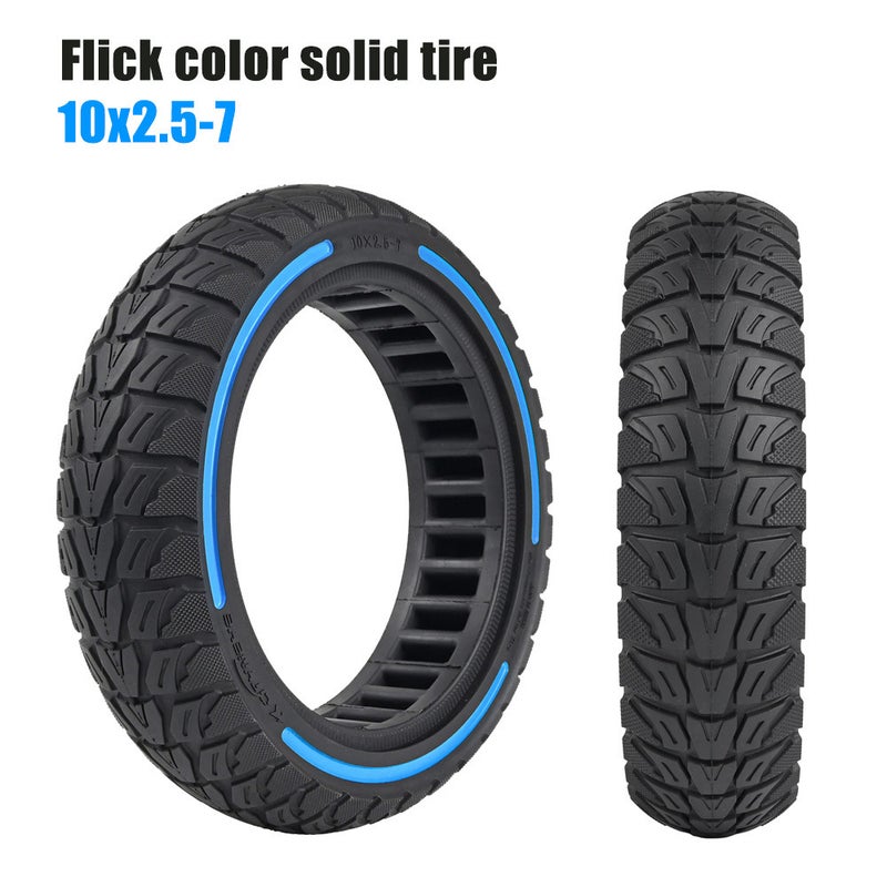إطار إطارات شفرات بدون أطارات سائل صلب 10x2.5-7 متوافق مع دراجة كهربائية شاومي سكوتير 4/4 برو - Image 4