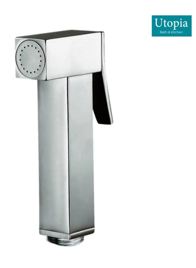 يوتوبيا كيتشين UTOPIA Brass Shattaf With Hose And Holder, Chrome (Made from UK) - Image 1