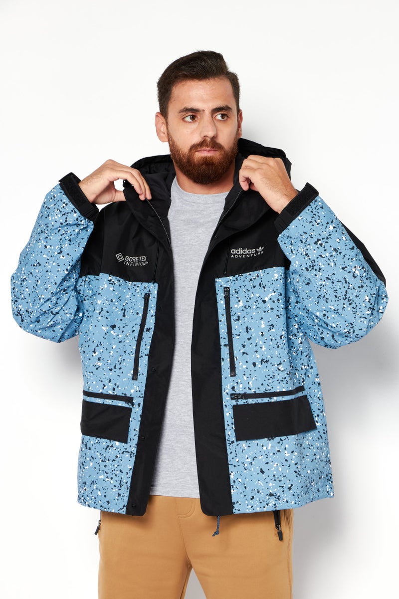 adidas Originals Men Sportswear Fit Outdoor Hoodie, Multicolor - Image 1