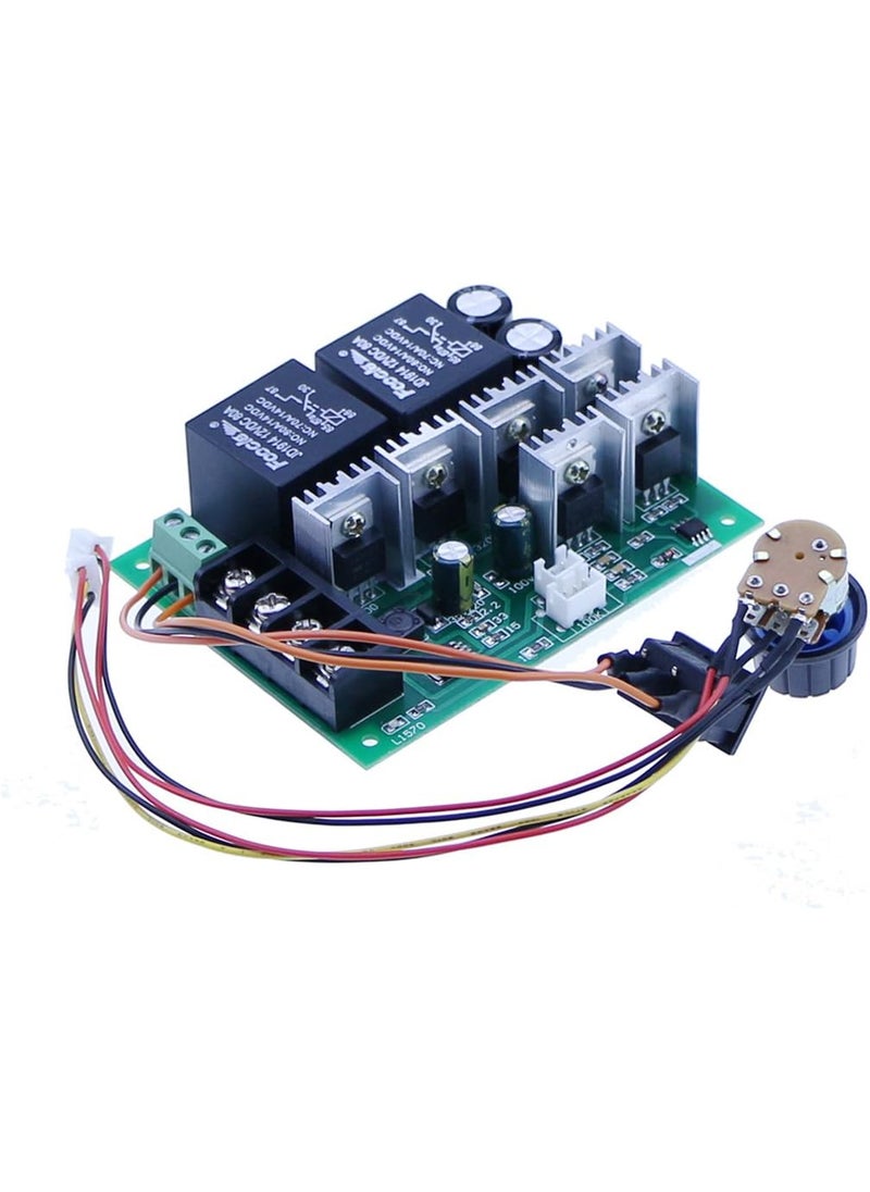 NewZoll HighPower 40A Reversing DC 12V 24V 36V 48V Motor Governor Speed Controller Reversing Switch  - Image 3