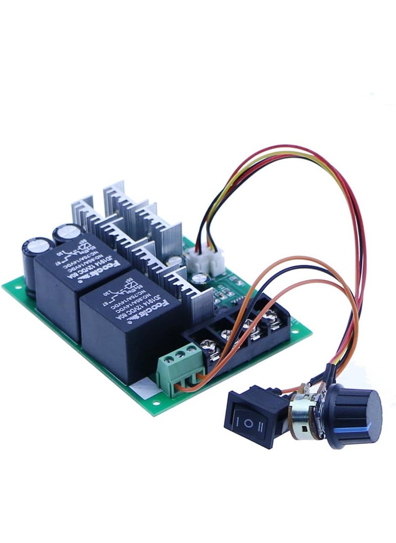 NewZoll HighPower 40A Reversing DC 12V 24V 36V 48V Motor Governor Speed Controller Reversing Switch  - Image 1