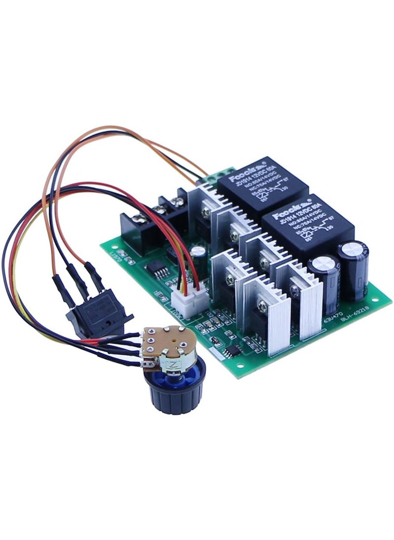 NewZoll HighPower 40A Reversing DC 12V 24V 36V 48V Motor Governor Speed Controller Reversing Switch  - Image 2