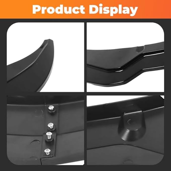 Aspaton Front Lip Splitter Compatible with 2014-2019 Corvette C7 Stage 2 Bumper Chin Lower Lip Diffuser Spoiler Glossy Black - Image 3