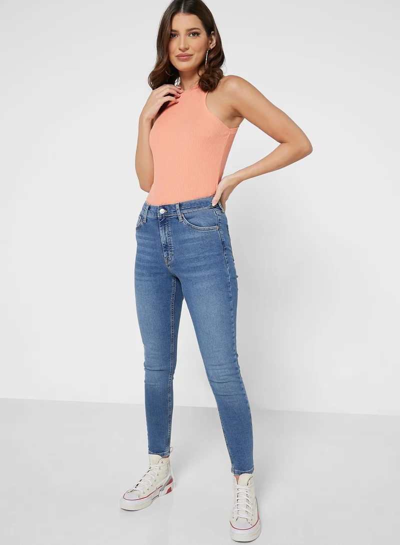 TOPSHOP High Waist Jeans
