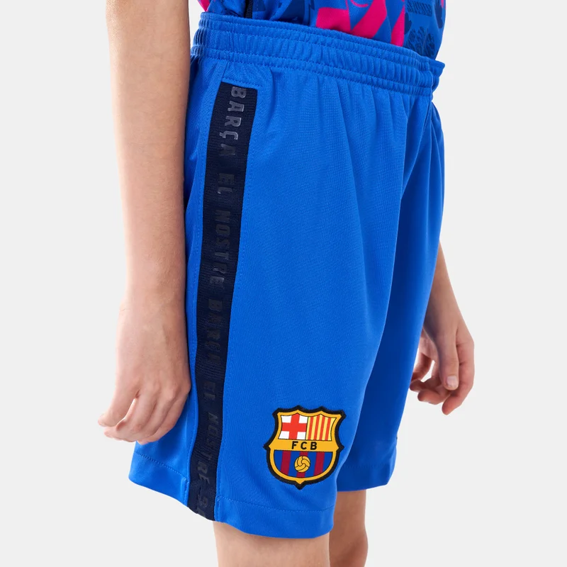 نايكي شورت F.C. برشلونة ستاديوم ثيرد للاطفال - 2021/22