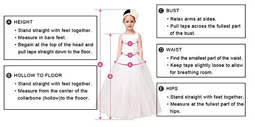 WDE Princess Black Long Girls Pageant Dresses Kids Prom Puffy Tulle Ball Gown US 6 - Image 5