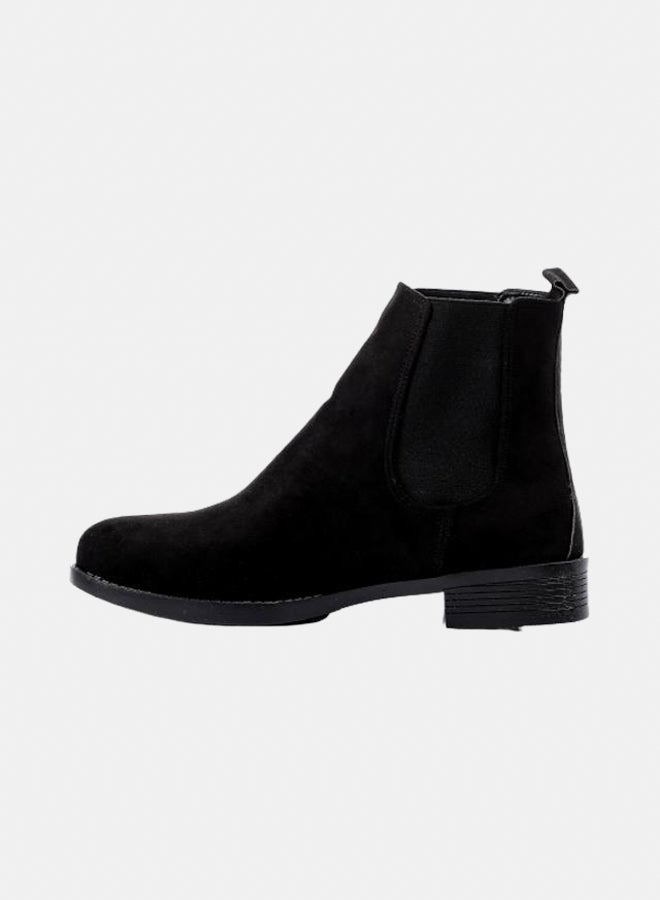 XO Style Leather Ankle Boot - 1116 Black SU  - Image 4