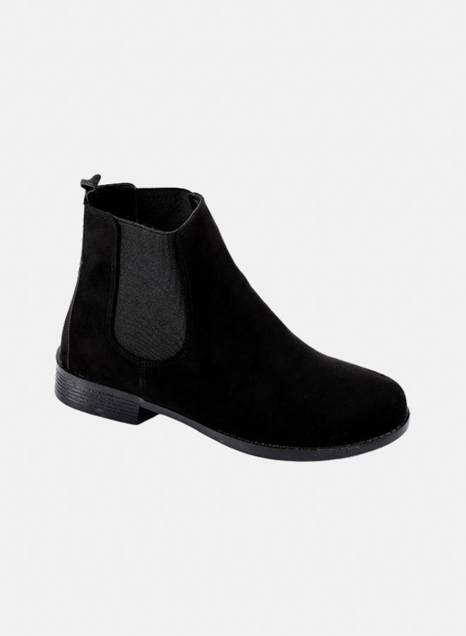 XO Style Leather Ankle Boot - 1116 Black SU  - Image 1