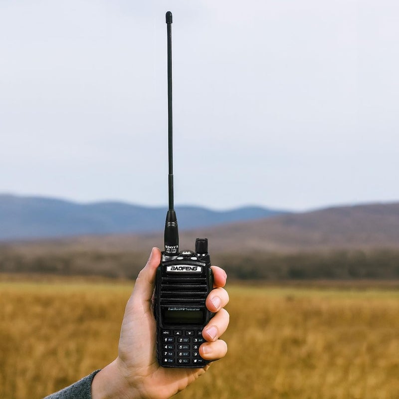 BTECH Authentic Genuine Nagoya NA-771C (Commercial Frequency Tuned) 15-Inch Whip VHF/UHF (155/455Mhz) Antenna SMA-Female for and BaoFeng Radios - Image 4