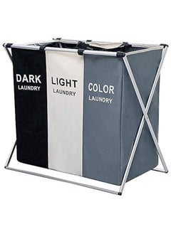 Detachable Laundry Basket 3 Sections