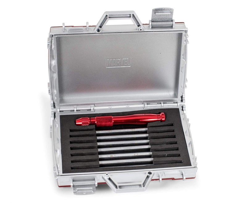 Iron Man Marvel Iron Man 2 Replica Briefcase 7-Piece Screwdriver Set Tool Kit - Image 1