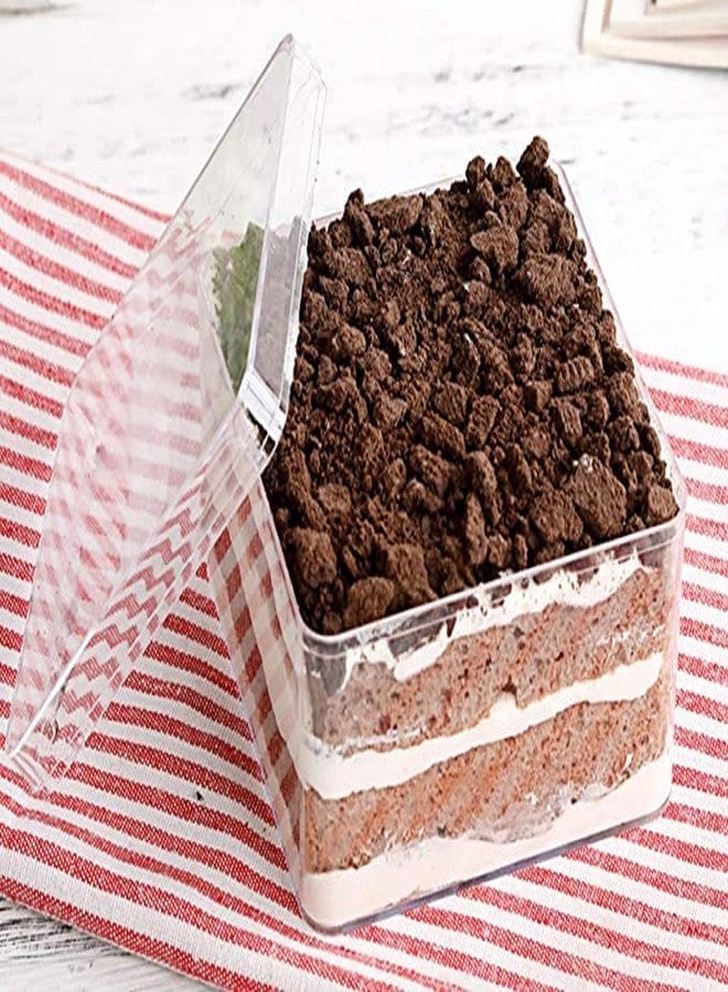Alpha Basics Cake Tub Square Dessert, Cookie, Treat Packing Box (Large, 5 Pcs) - Image 5