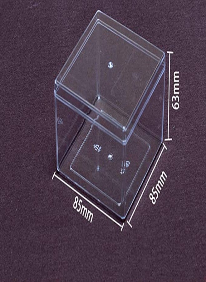Alpha Basics Cake Tub Square Dessert, Cookie, Treat Packing Box (Large, 5 Pcs) - Image 3