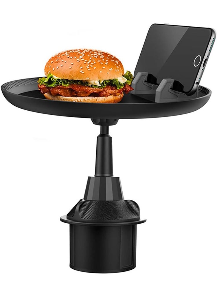 MR.SMART Car Cup Holder, Adjustable Car Food Tray Table, Cup Holder Extender, Car Drink Holder, Car Travel Accessories - Image 1