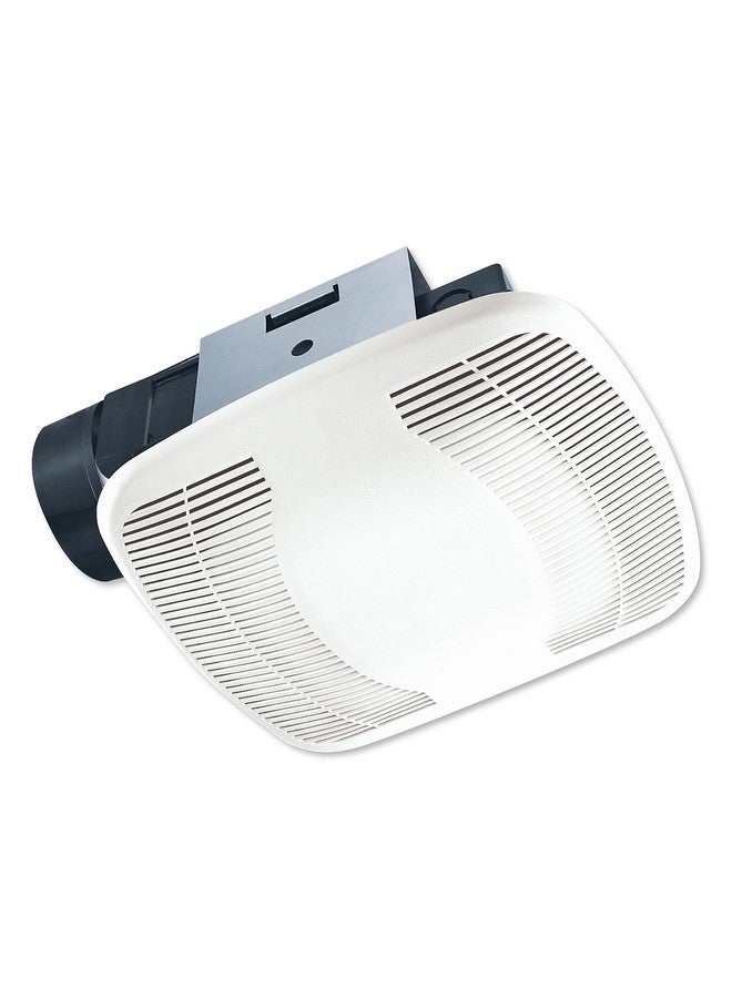 Air King Air King BFQ110 Ceiling Mounted Snap-in Installation 100 CFM Bathroom Exhaust Fans, Medium, White  - Image 1