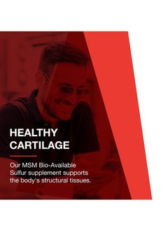 Protocol For Life Balance MSM Bio-Available Sulfur - Improved Absorption Formula That Promotes Healthy Cartilage and Connective Tissue - 180 Veg Capsules  - Image 3