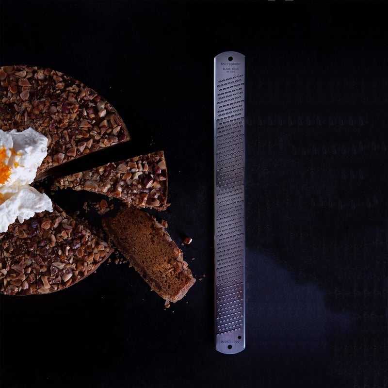 Microplane أداة تقشير الليمون من الفولاذ المقاوم للصدأ بالكامل، شفرة مصنوعة في الولايات المتحدة الأمريكية - Image 3