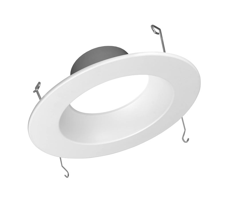 NICOR Lighting 5/6 inch 800 Lumen LED Recessed Downlight Retrofit Light Fixture in White, 4000K (DCR561081204KWH) - Image 5