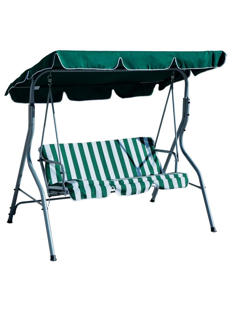 DubaiGallery - Replacement Waterproof Garden Swing Canopy and Seat Cover, 2/3 Seater Patio Swing Chair Cover Set,UV Block Ripstop Swing Cover Replacement - Image 1