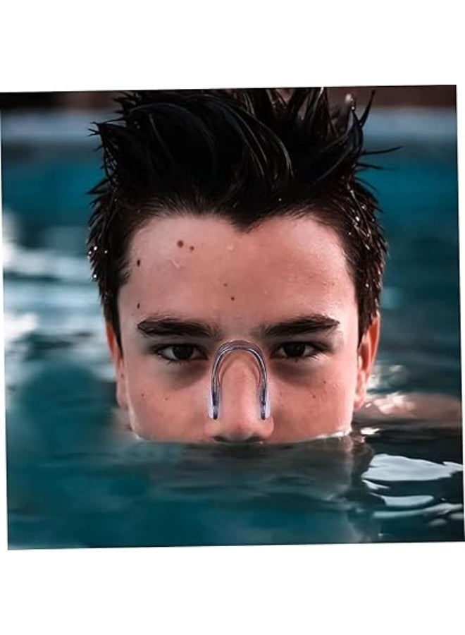 My set of 6 nose clips for swimming, comfortable waterproof and reusable nose protection, for adults and children, individually packed, waterproof - Image 5