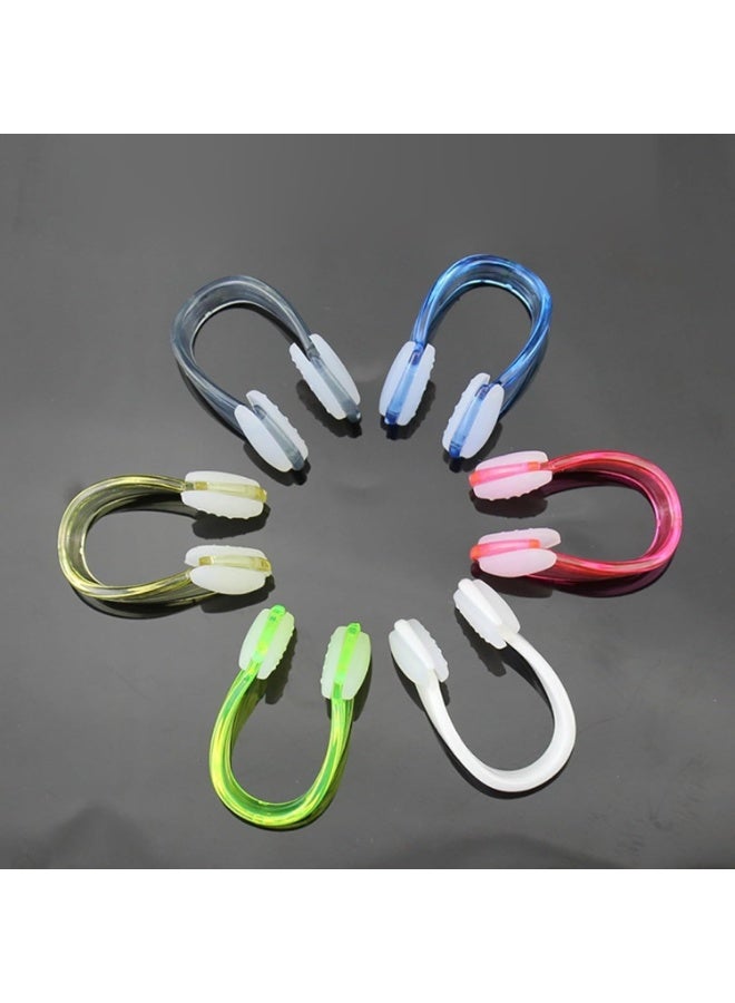 My set of 6 nose clips for swimming, comfortable waterproof and reusable nose protection, for adults and children, individually packed, waterproof - Image 3