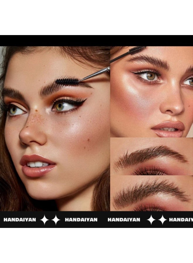 SOAP SHAPER STYLING WAX+CLEAR MASCARA EYEBROW -BROW SCUL PING GEL, Excellent Stereotypes Eyebrow Styling Wax, Long-lasting Waterproof Eyebrow Enhancer Gel - Image 4
