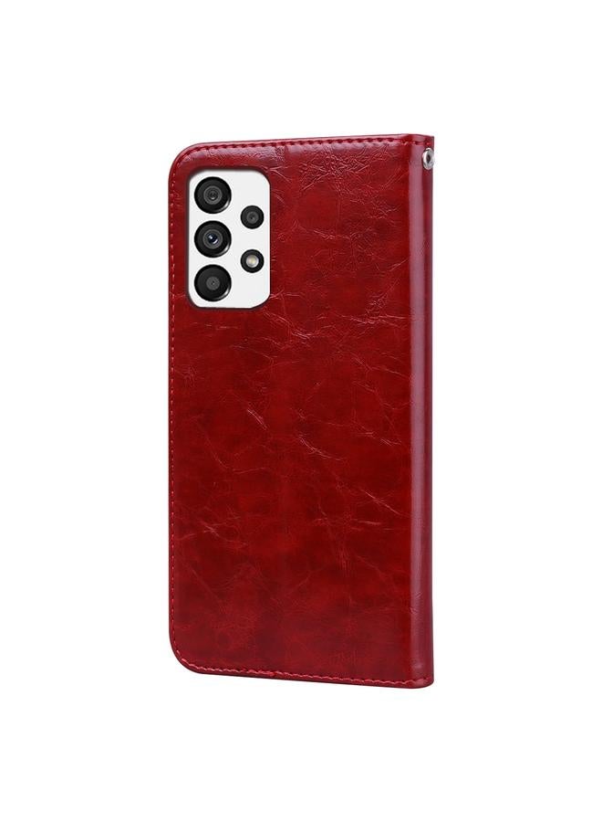 S-TOP Case For Samsung Galaxy A23 / M23 / F23 Oil Wax Texture Leather Phone Case - Image 3