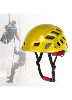 Thoraya Outdoor Sport Safety Helmet Adjustable Rock Climbing Head Protection Helmets(yellow)  - Image 4