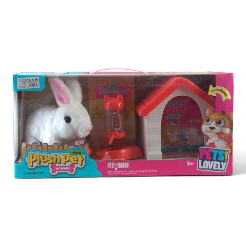 ارنب فرو ابيض مع منزل و خزان مياه - MC1039 - Image 1