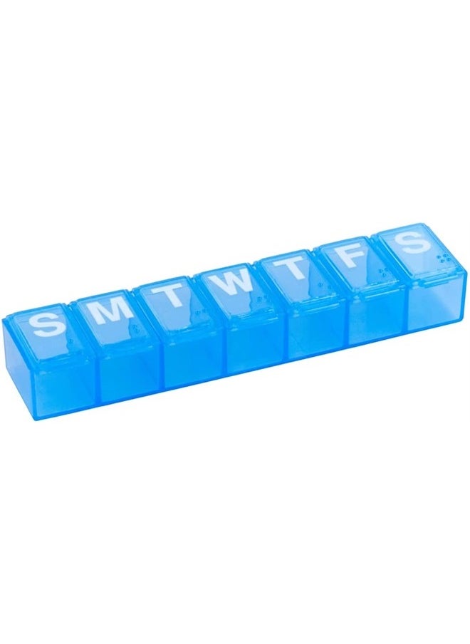 Ezy Dose Weekly (7-Day) Pill Organizer, Vitamin Case, and Medicine Box, Medium Compartments, Color May Vary  - Image 5