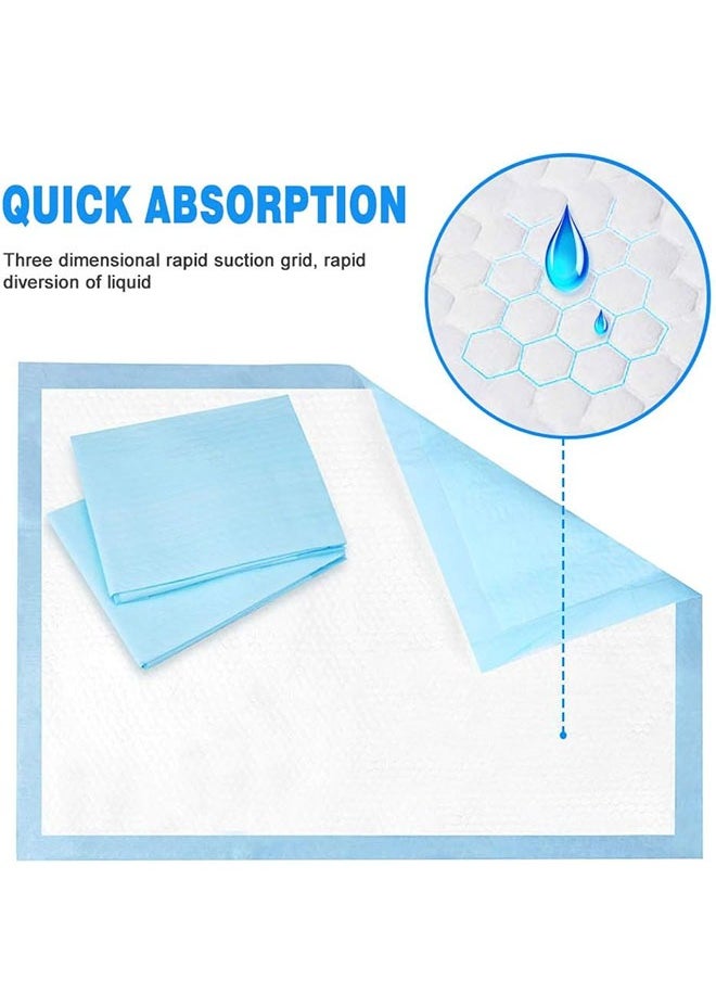 Generic - 60*60CM Baby Changing Diaper Pads Disposable Baby Diapers 5-Layer Protection Ventilation Waterproof Leak Proof Rapid Drying Blue Hospital Pad - Image 1
