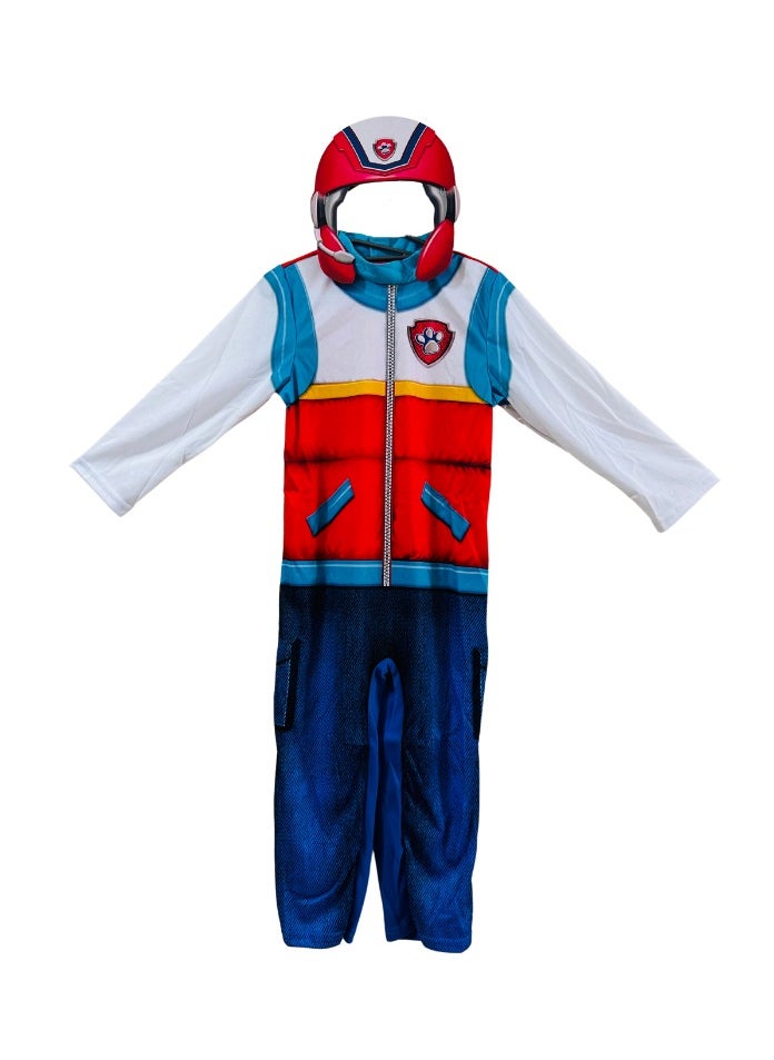 Amscan - Official Nickelodeon Paw Patrol Ryder Kids Cosplay Dress-Up Roleplay Child Costume Multicolour Jumpsuit with Hat - Image 1