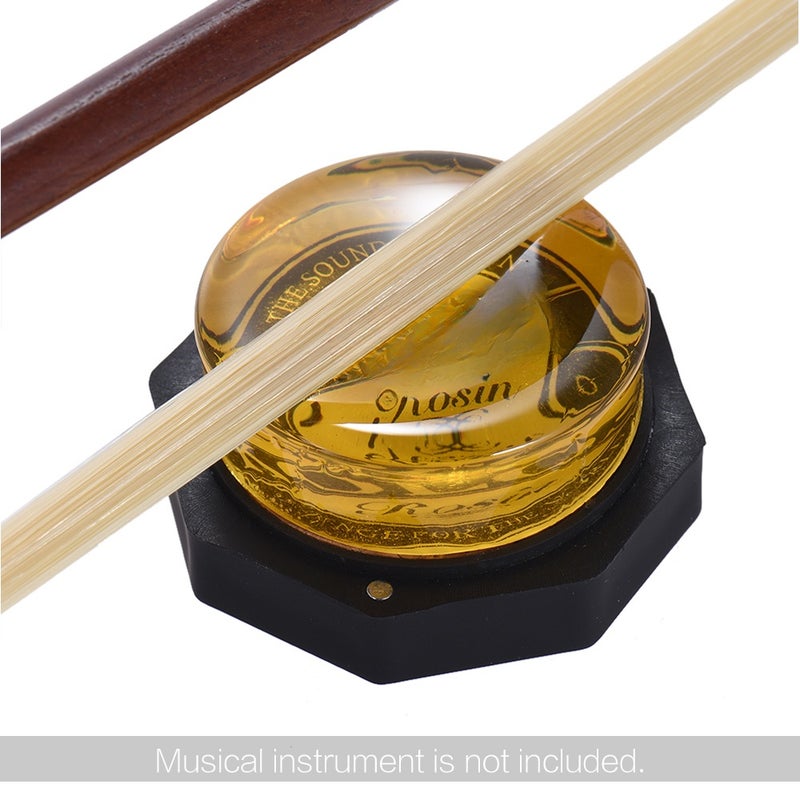 High-Class Low Yellow Rosin Colophony Transparent Rounded Universal for Bowed String Musical Instrument Violin Viola Cello Erhu - Image 4