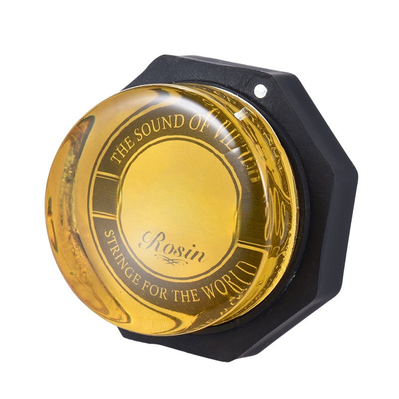 High-Class Low Yellow Rosin Colophony Transparent Rounded Universal for Bowed String Musical Instrument Violin Viola Cello Erhu - Image 3