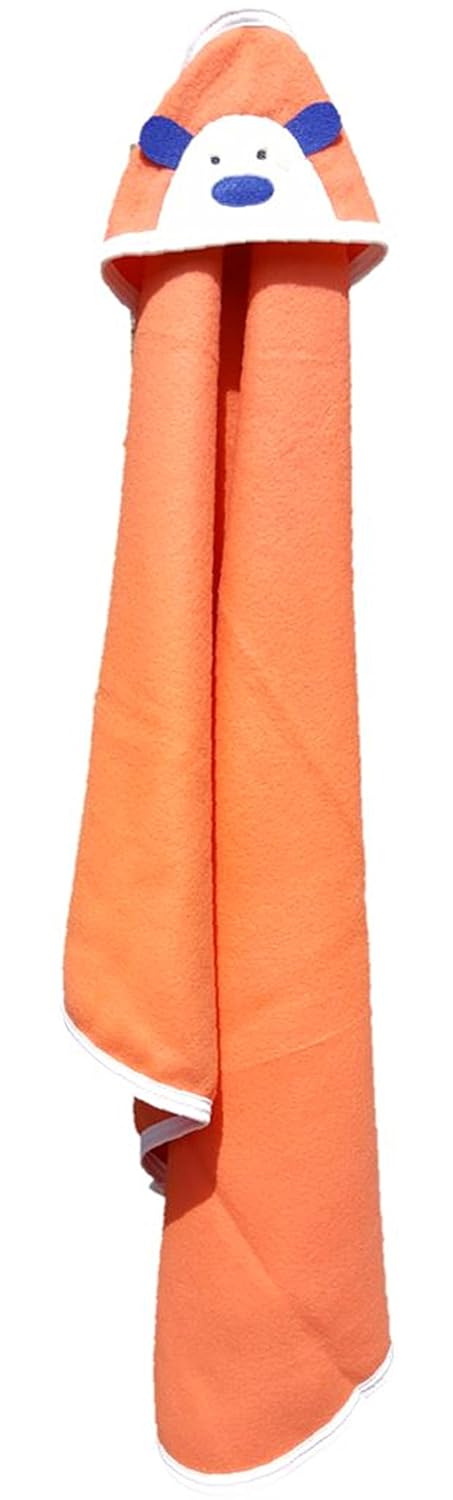 BRANDONN Newborn Combo of Double PLY Reversible Hooded and Fleece Hooded Baby Blankets(Pack of 2, RED) - Image 3