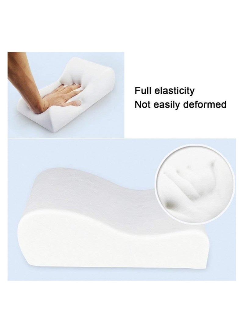 ماكس كمفورت وسادة مسند ذراع للسيارة ميمورى فوم أمريكى مع غطاء جلد عالى الجودة وحامل للهاتف ومناسب لمعظم السيارات , أسود - Image 3